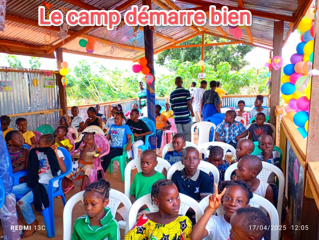 Début de camp de formation